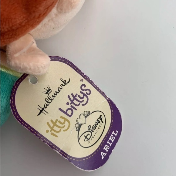 Hallmark Itty Bitty Disney Princess Ariel Plush - Picture 3 of 3